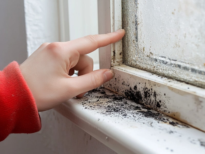 Black Mould on Windows